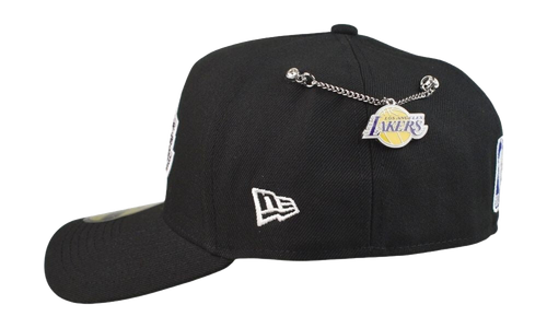 59FORTY NBA26 Draft Los Angeles Lakers Rhinestones Fitted Hat "Black" 60861381