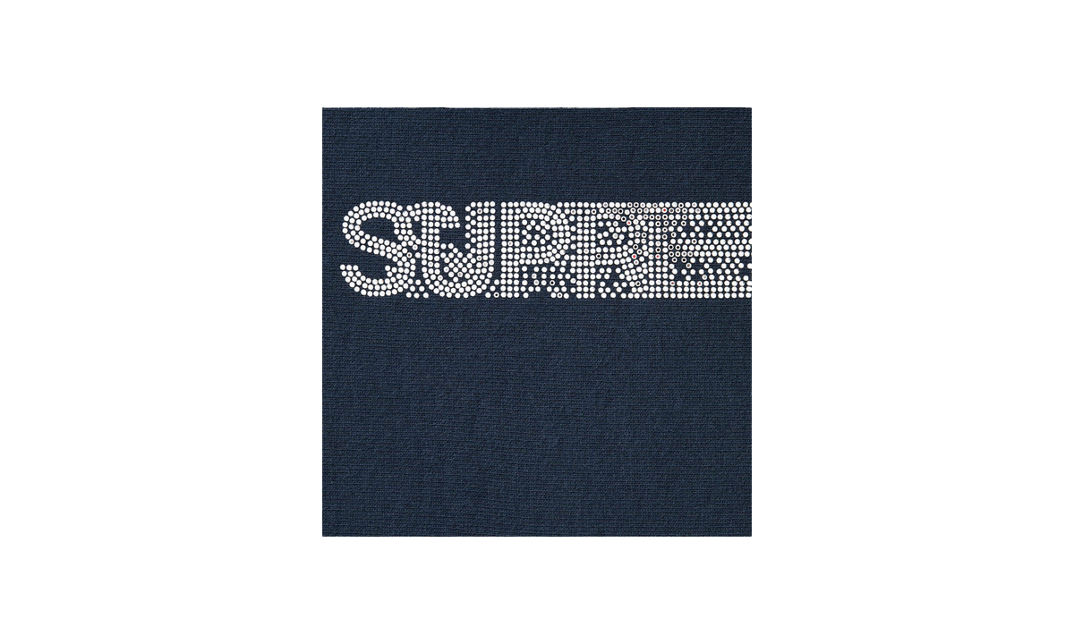 Swarovski® Motion Logo Hooded Sweatshirt "FW25 - Navy" SU25938
