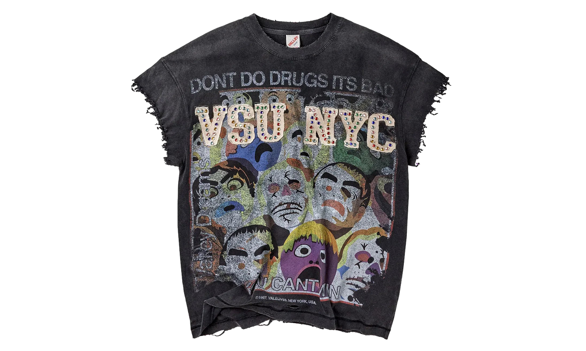 No Drugs Tank Top "Black" VAL362