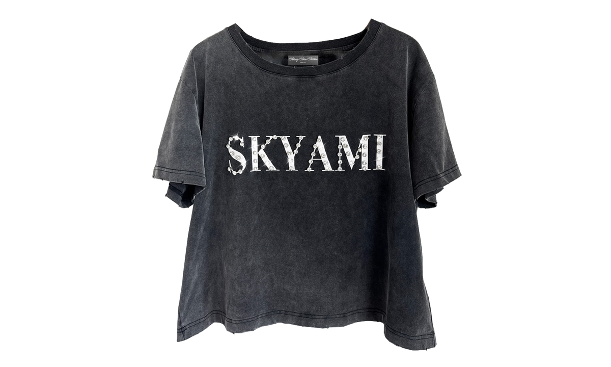 Skyami Rhinestone T-Shirt "Black" 77S010