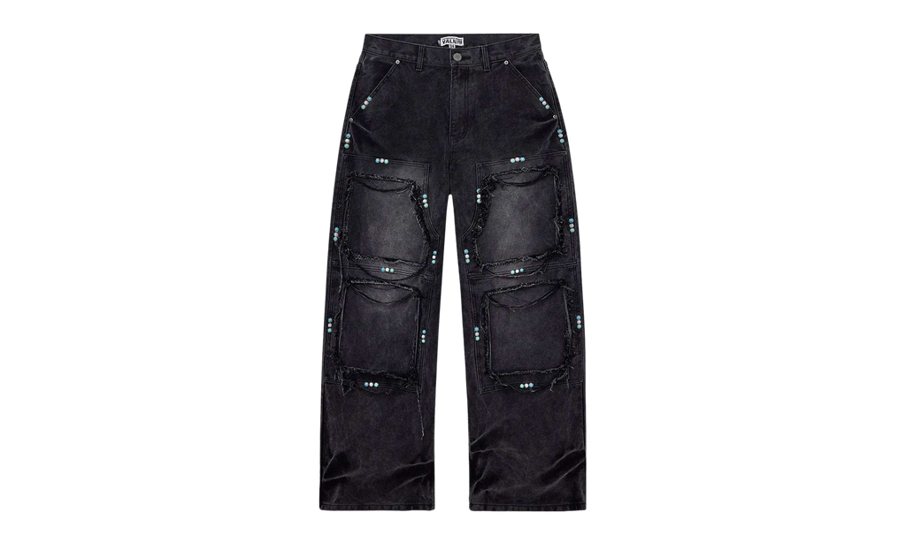 GEM Painters Denim Pants "Black" VAL662