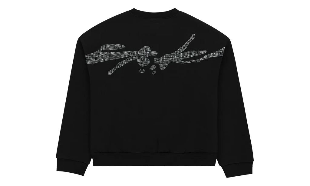 Rhinestone TM Crewneck "Black" SP5der578