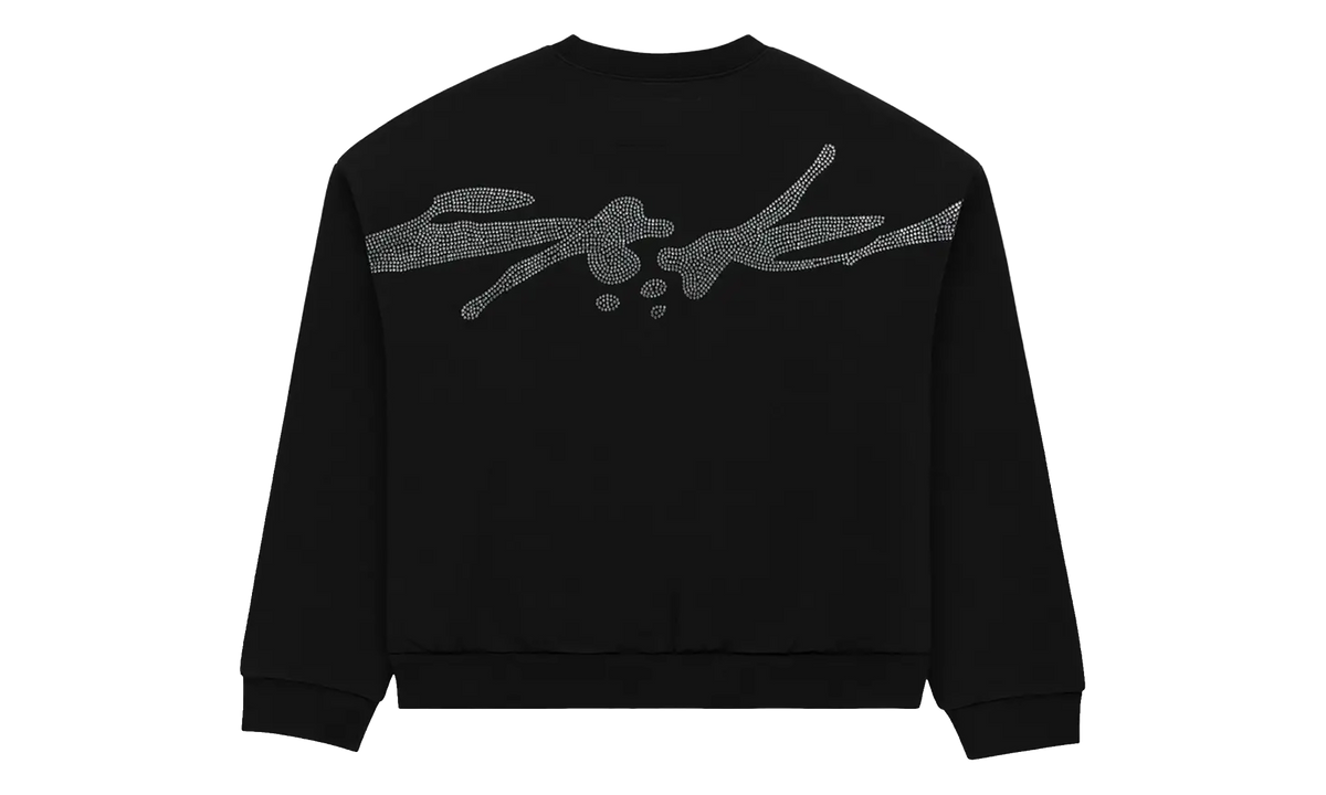 Rhinestone TM Crewneck "Black" SP5der578