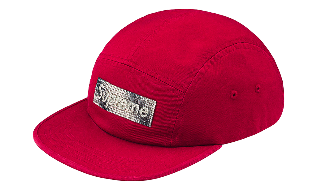 Rhinestone Label Camp Cap "FW26 - Red" SU28657