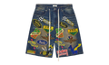 Passport Jorts "Blue" VAL610