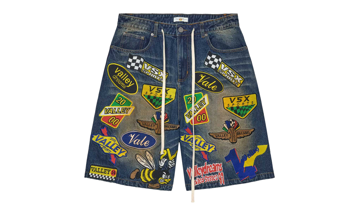 Passport Jorts "Blue" VAL610