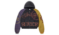 Crest Zip Up Hoodie "Black" VAL687