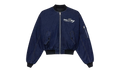1999-2000 Raw Denim Bomber Jacket "Navy" VAL650