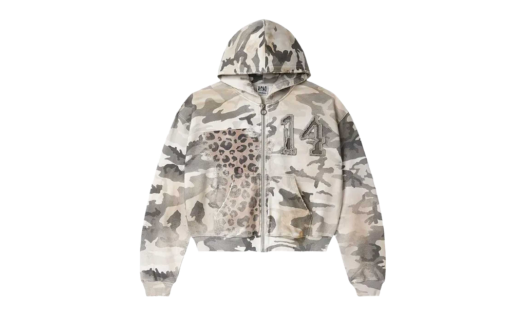 Winter Camo Zip Up "Off White" VAL666