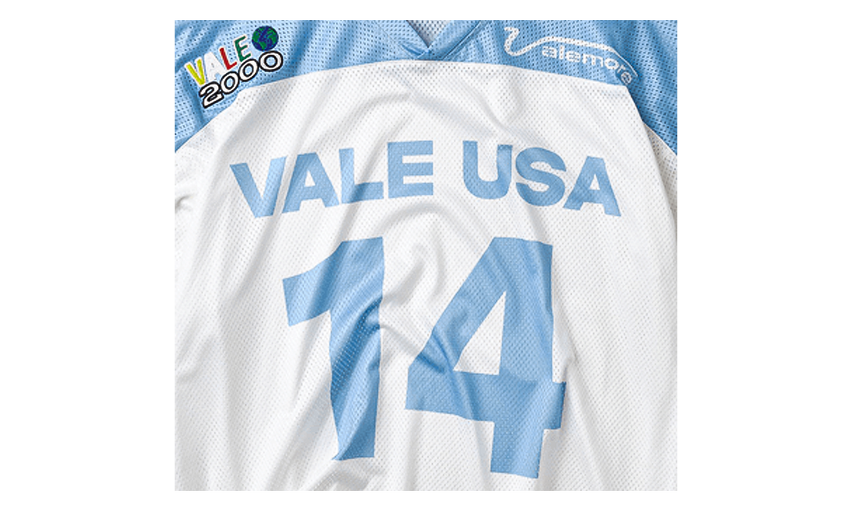 Valemore Skies Jersey "White / Light Blue" VAL494