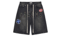 Dream Jorts "Black / Rhinestone" VAL266