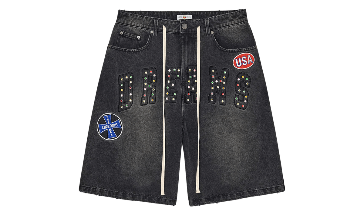 Dream Jorts "Black / Rhinestone" VAL266