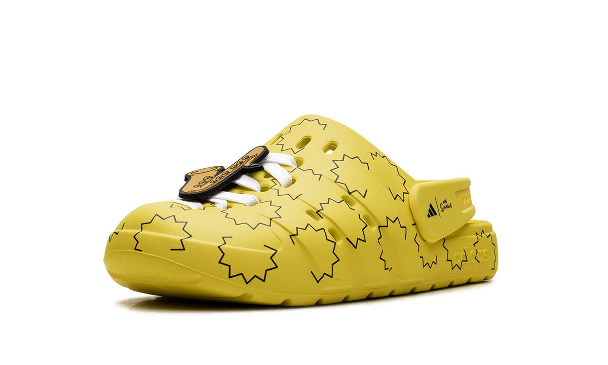 Adilette Clog "The Simpsons Yellow Black" HQ2580
