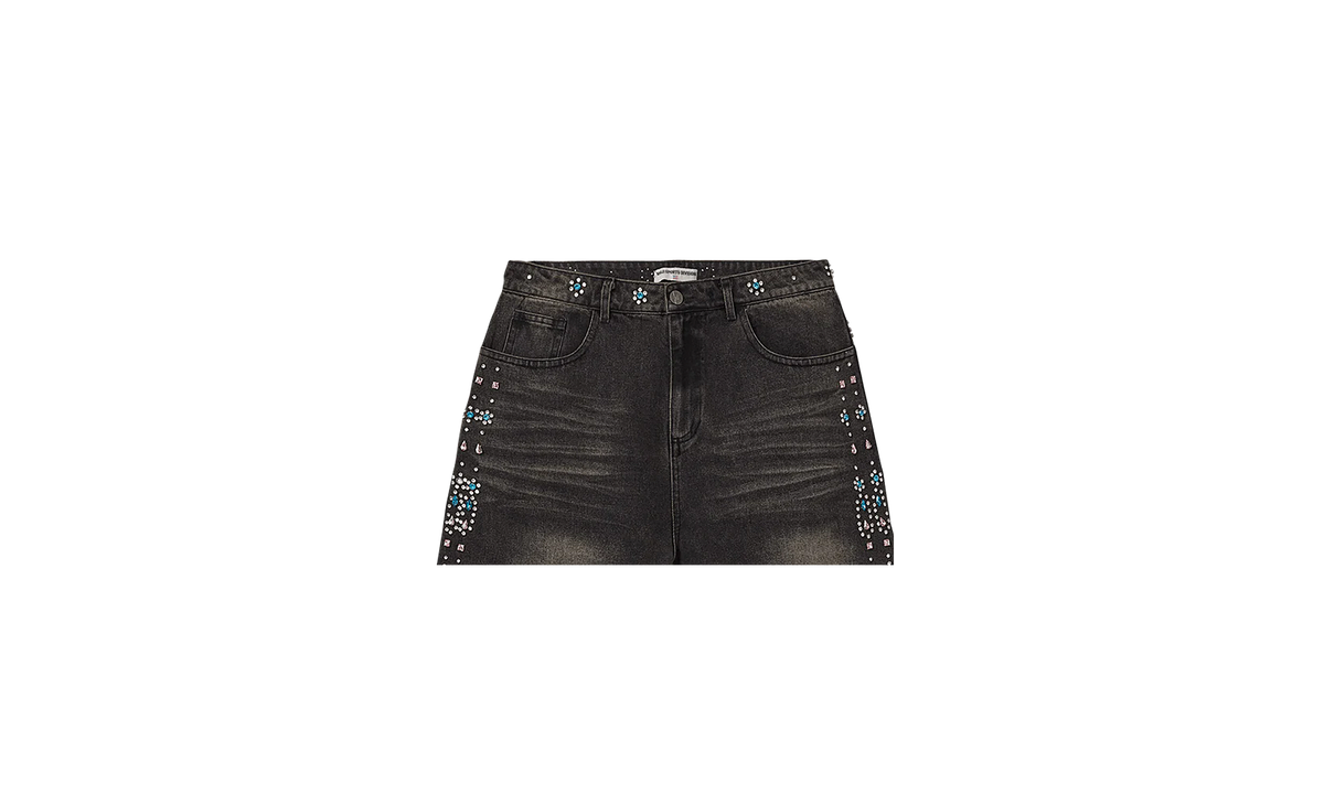 Candy Jorts "Black / Rhinestone" VALE 06 012 BCJ BK