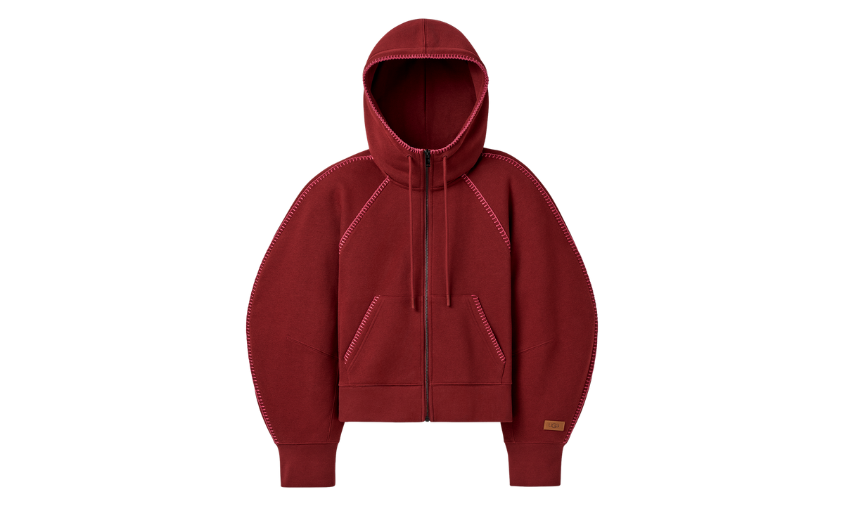 Classic Full-Zip Hoodie WMNS "Coffee Berry" 1180556 CFB