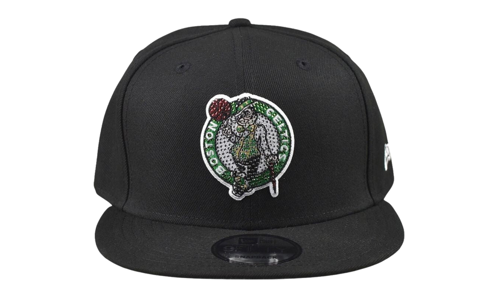 9FIFTY NBA Draft Boston Celtics Rhinestones Snapback Hat "Black" 60861331