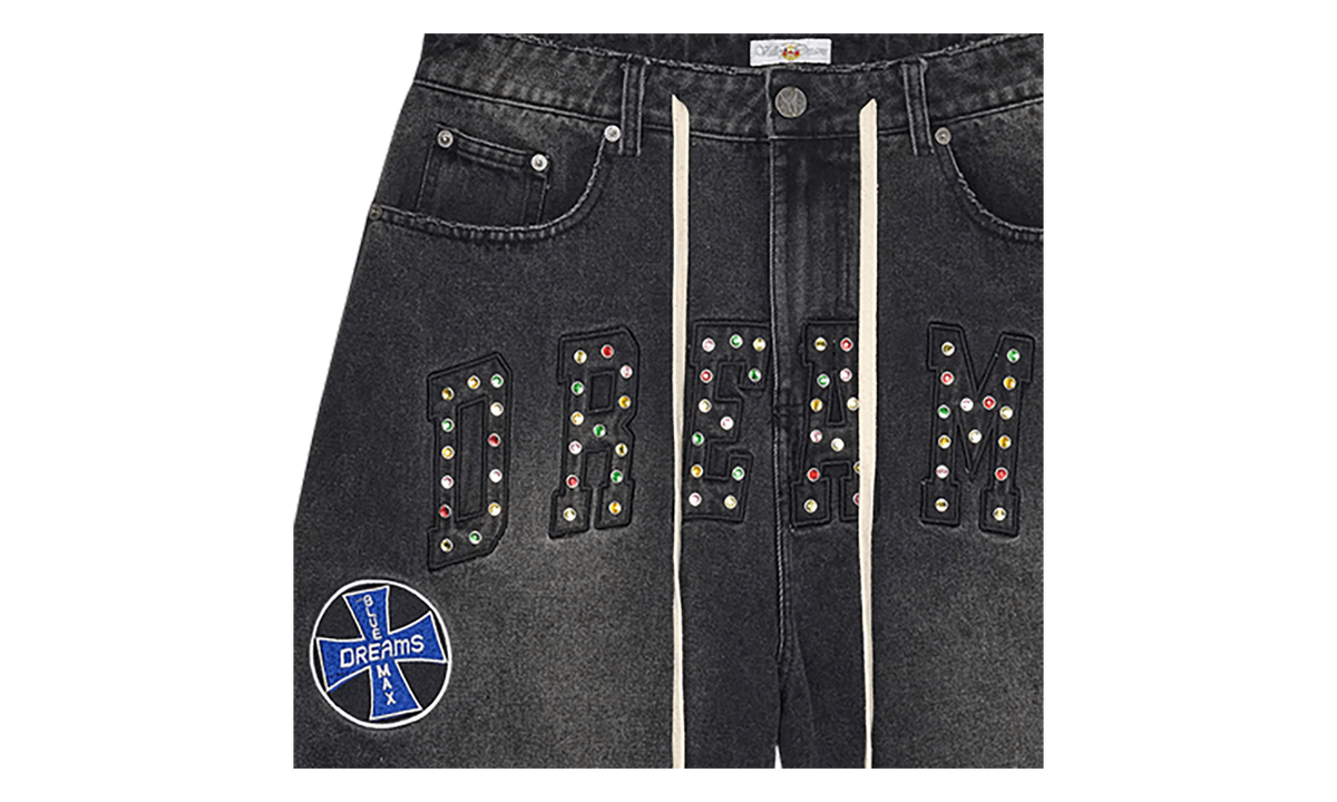 Dream Jorts "Black / Rhinestone" VAL266