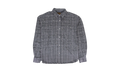 PEARL AND DIAMOND BUTTONDOWN SHIRT "Grey / Rhinestone" BC25SSLS06