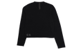 Rhinestone Hairy Cross Cashmere V-Neck Sweater WMN "Black" CHRM1782