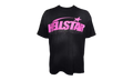 Classic Rhinestone Tee "Black / Pink" HSR371