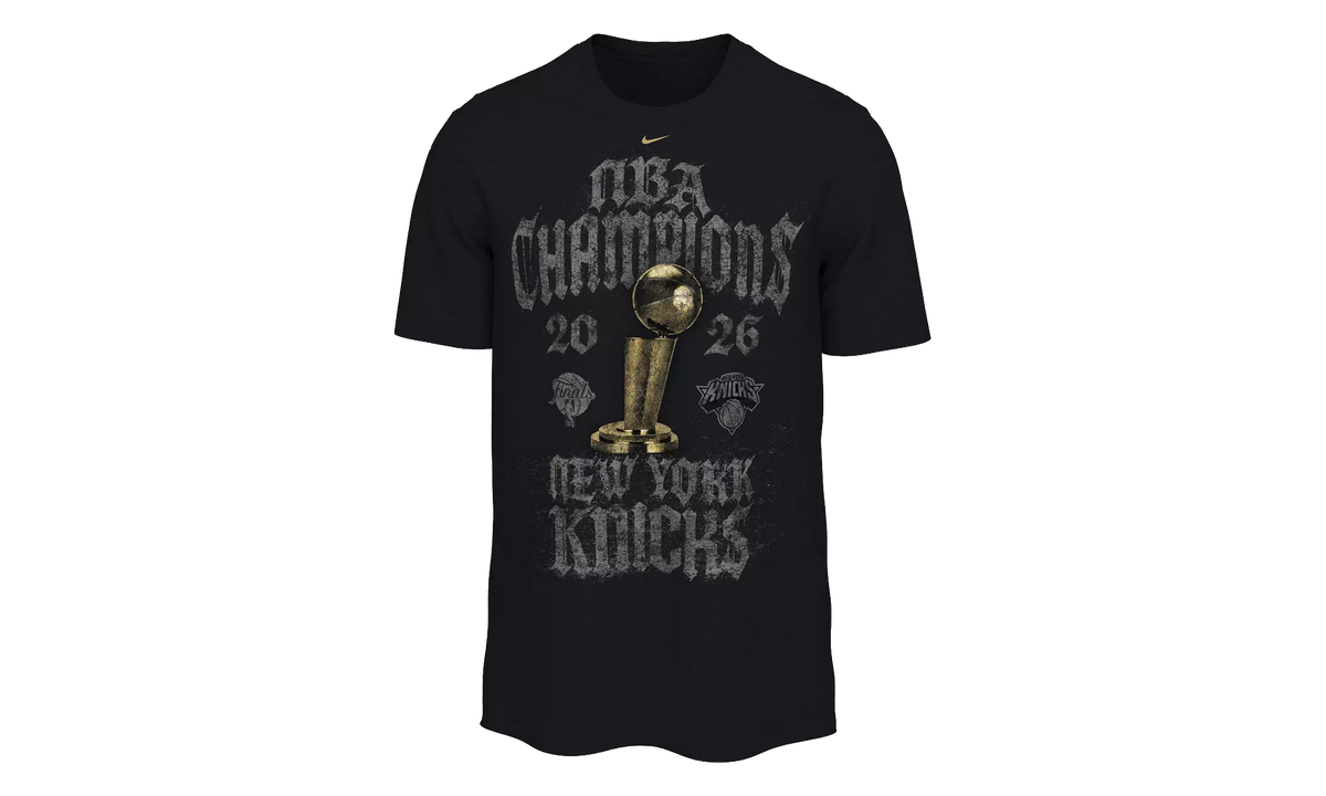 Champions New York Knicks Authentic Locker Room "No Rhinestones - Black" NIKE0005