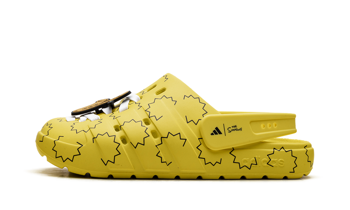 Adilette Clog "The Simpsons Yellow Black" HQ2580