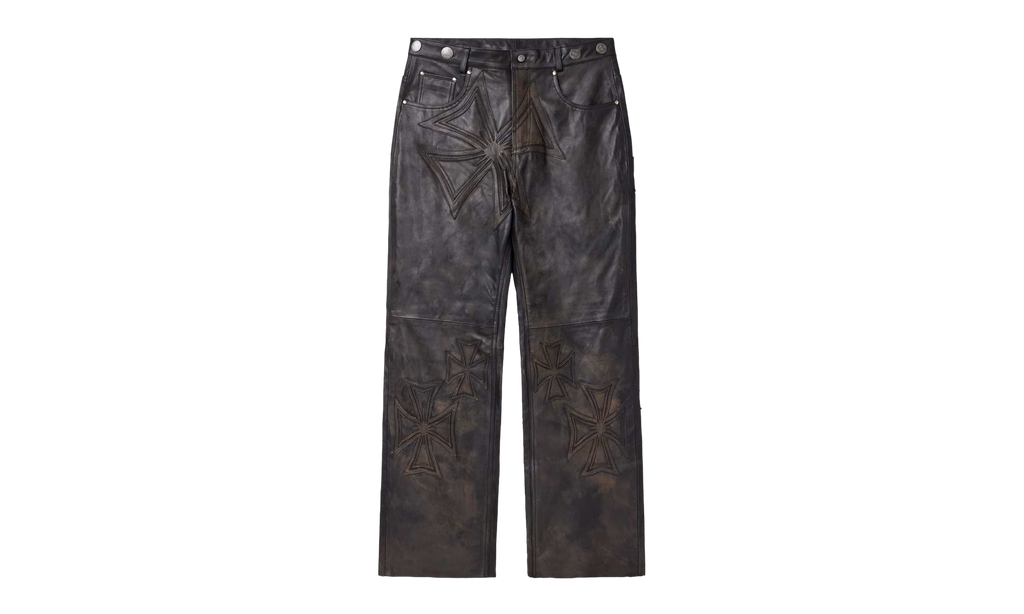 Croxxx Leather Pants "Black" VAL671
