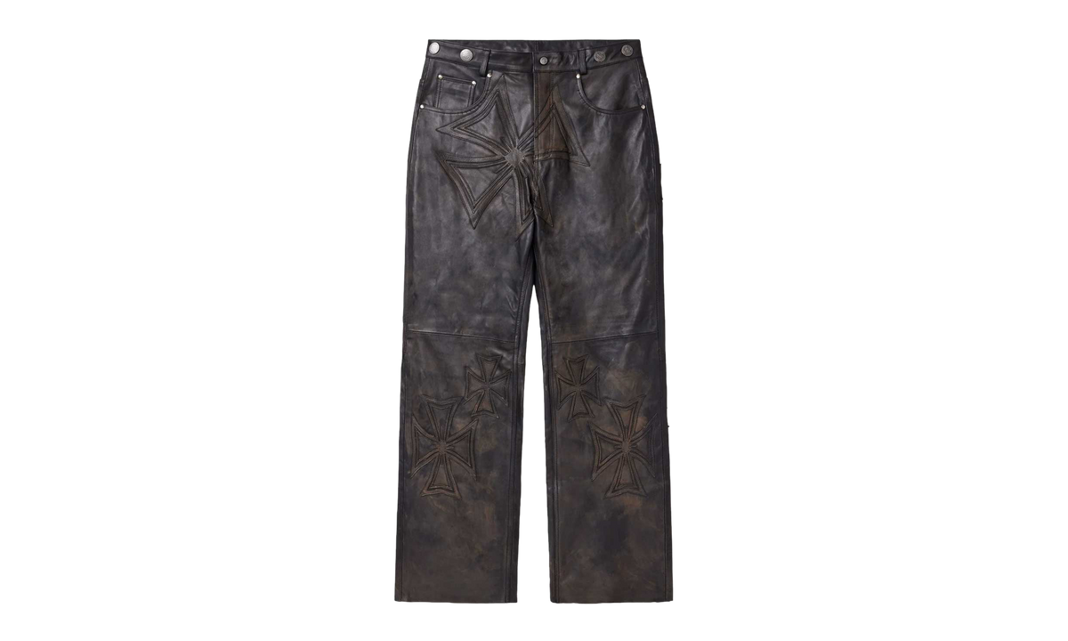 Croxxx Leather Pants "Black" VAL671