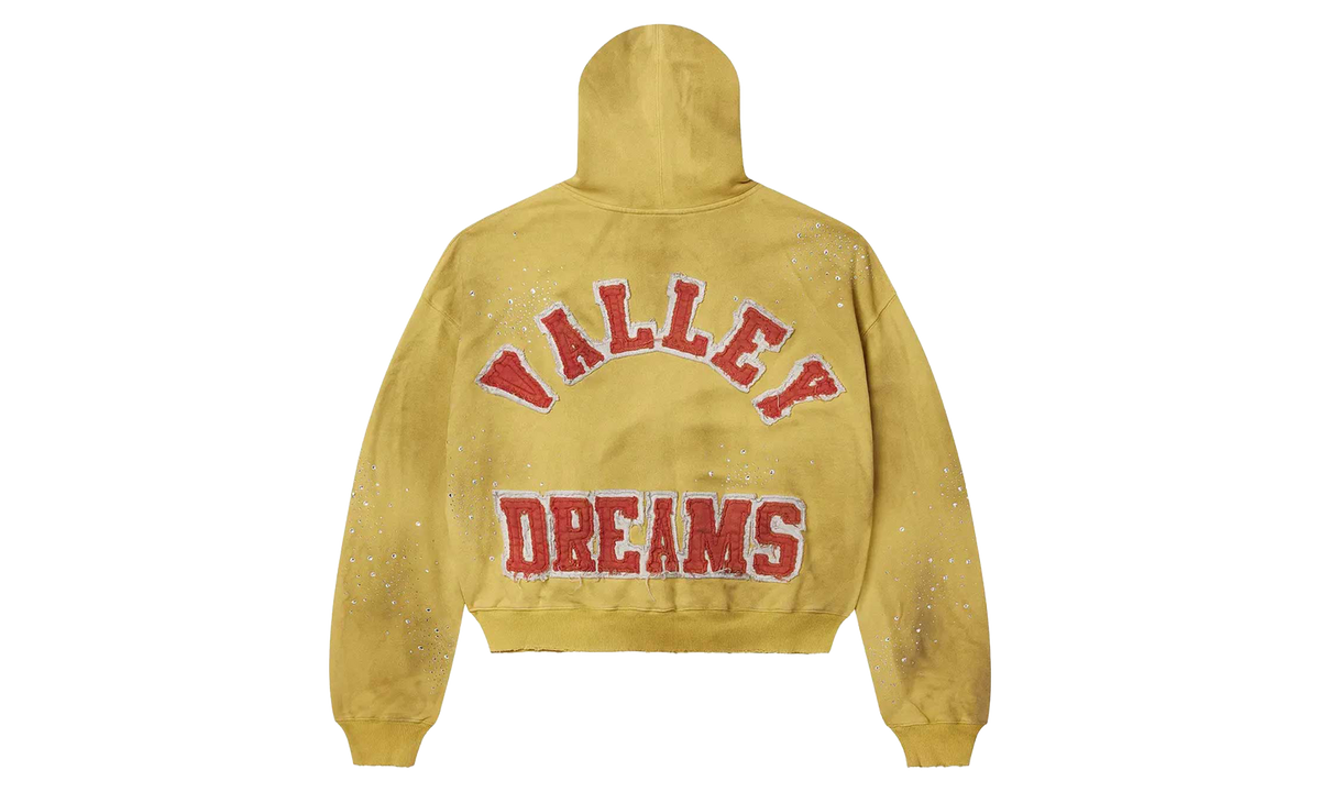 Sun Clustered Zip Up Hoodie "Yellow" VAL688