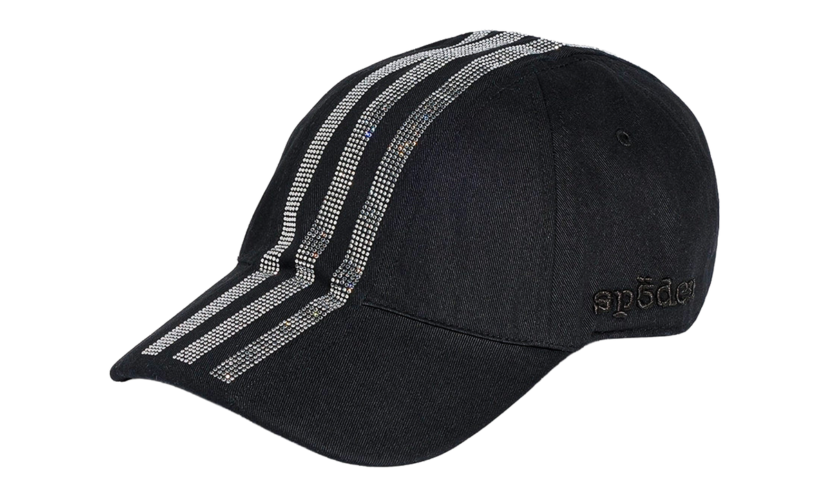 SP5DER Rhinestone Cap "Black" KQ5852