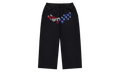 Rhinestone OG Web Long Sweatshorts "USA - ONYX" SP5der574