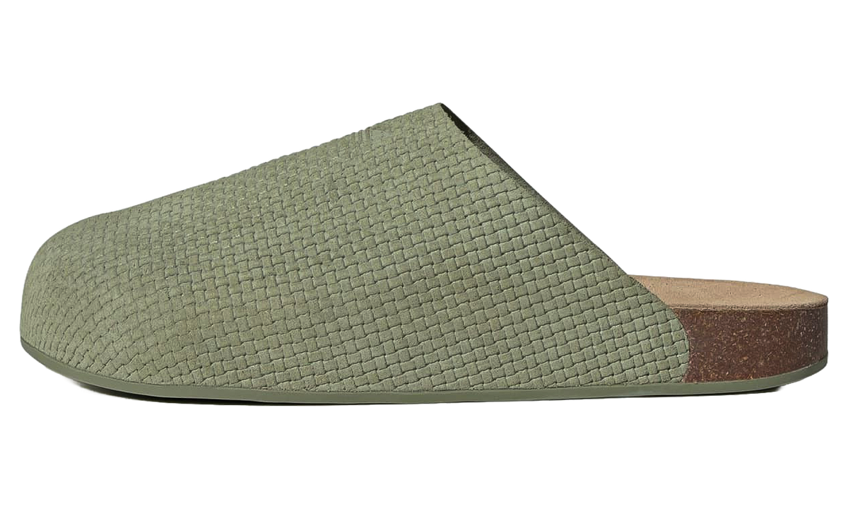 Adimule Slides "Tent Green / Tent Green / Cardboard" KK4740