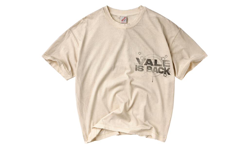 VALE IS BACK TEE "Beige" VAL403