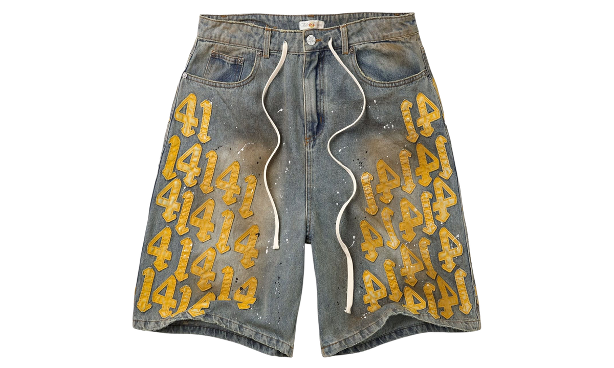 Lucky Charms Jorts "Blue/Yellow" VAL379