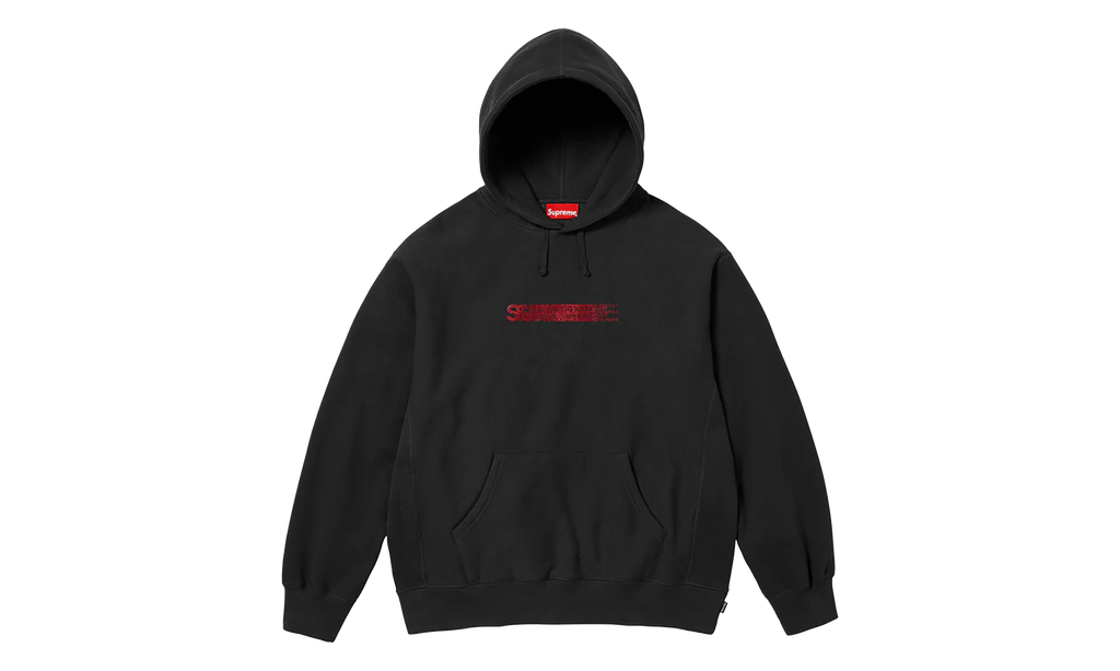 Swarovski® Motion Logo Hooded Sweatshirt "FW25 - Black" SU25937