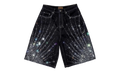 20K Starlight Denim Short "Blue / Rhinestone" BC25AWSP01 BLUE