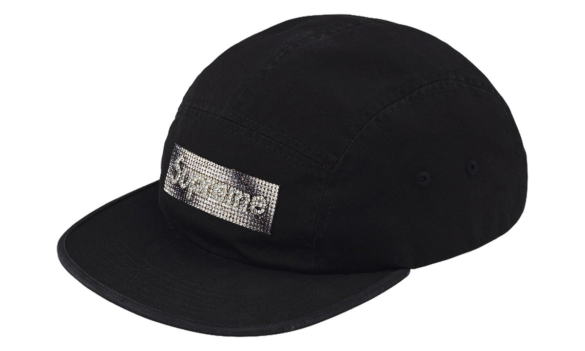 Rhinestone Label Camp Cap "FW26 - Black" SU28656