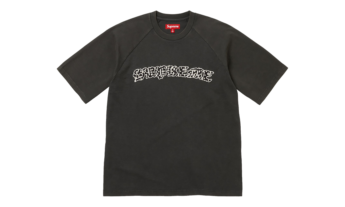 Rhinestone Raglan S/S Top "SS26 - Black" SU27321