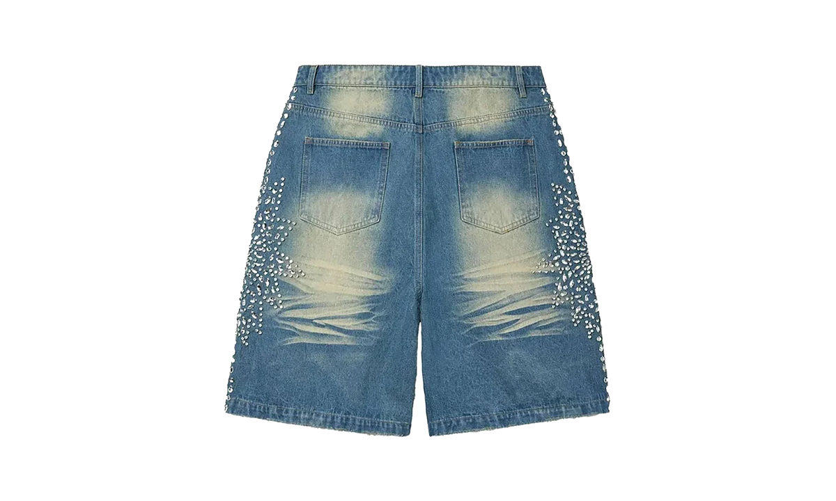 Sirens Crystal Jean Shorts "Black" 10049095