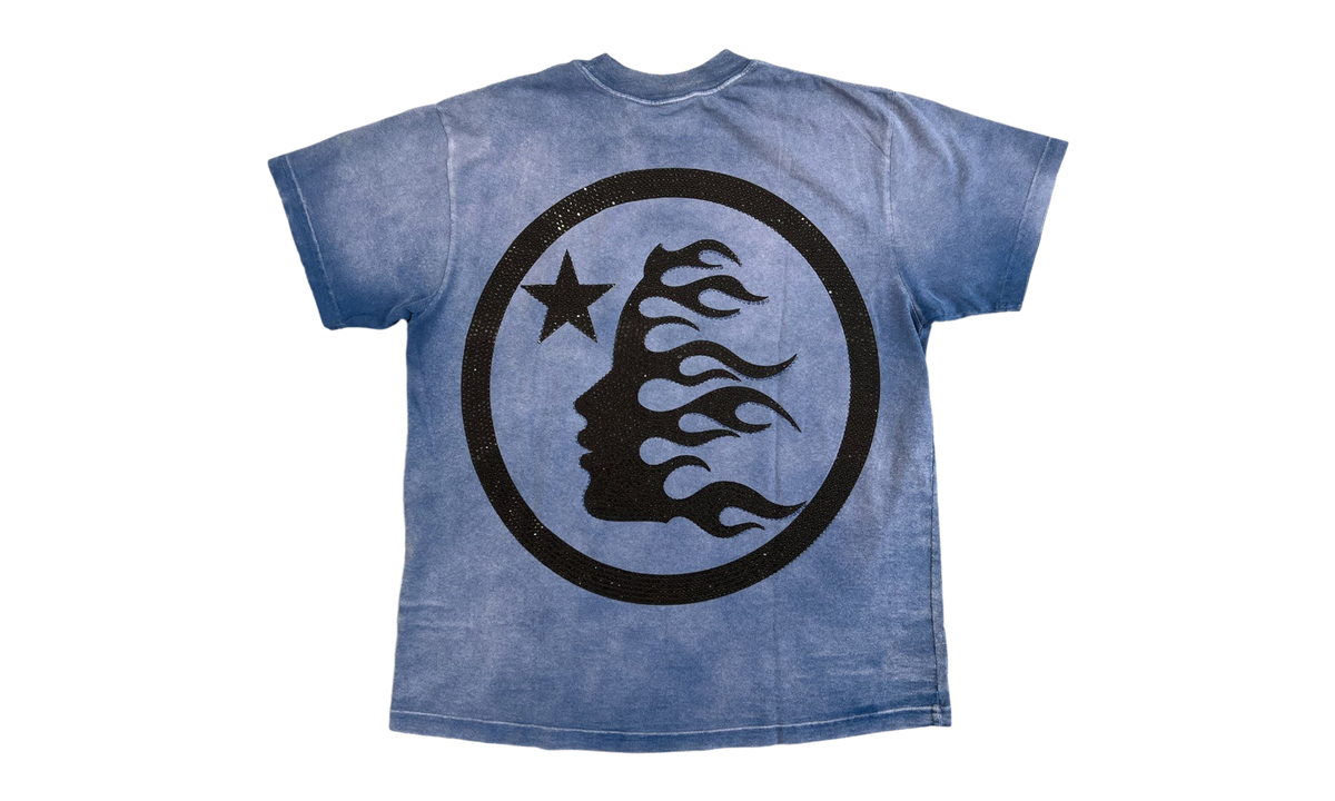 Classic Rhinestone Logo T-Shirt "Blue" HSR301