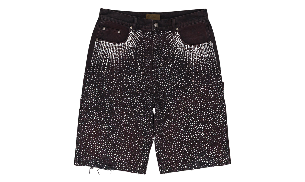 BLACK DIAMOND JORTS "Black / Rhinestone" BRC XBTM 0010
