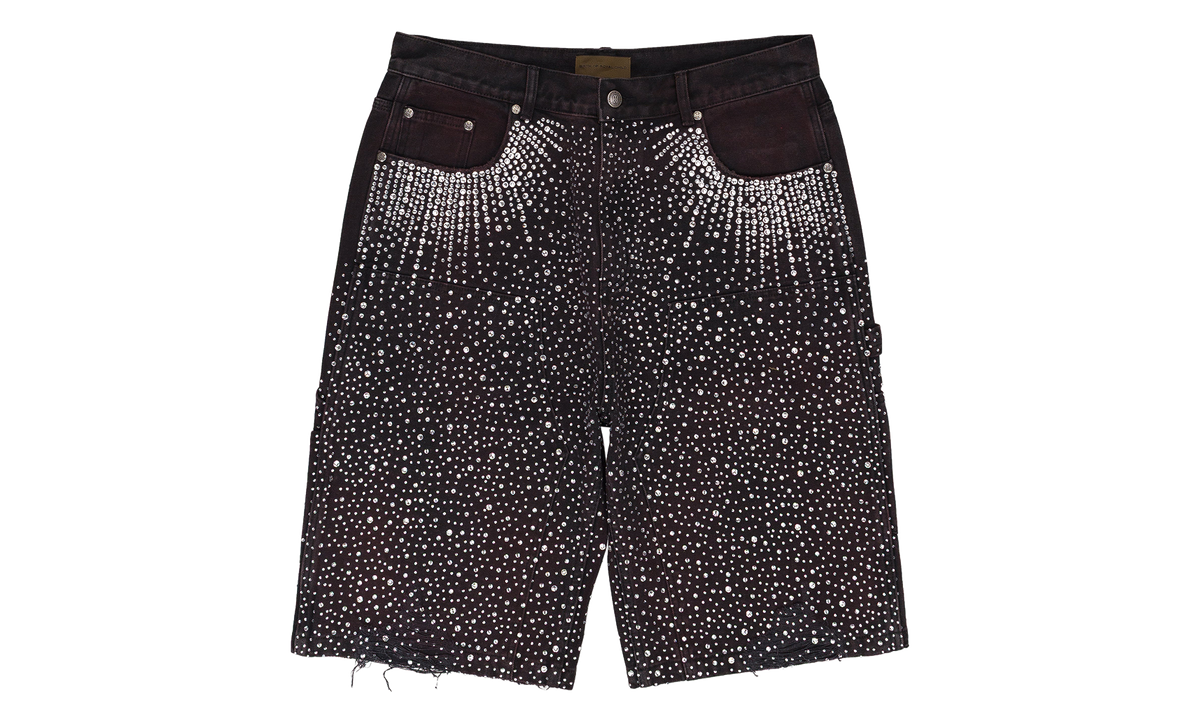 BLACK DIAMOND JORTS "Black / Rhinestone" BRC XBTM 0010