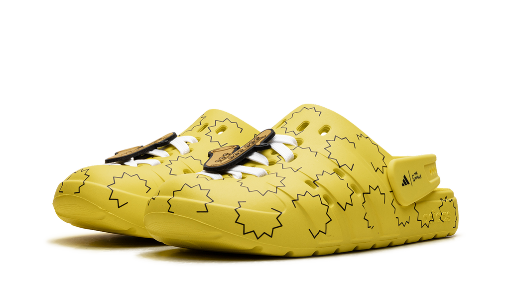 Adilette Clog "The Simpsons Yellow Black" HQ2580