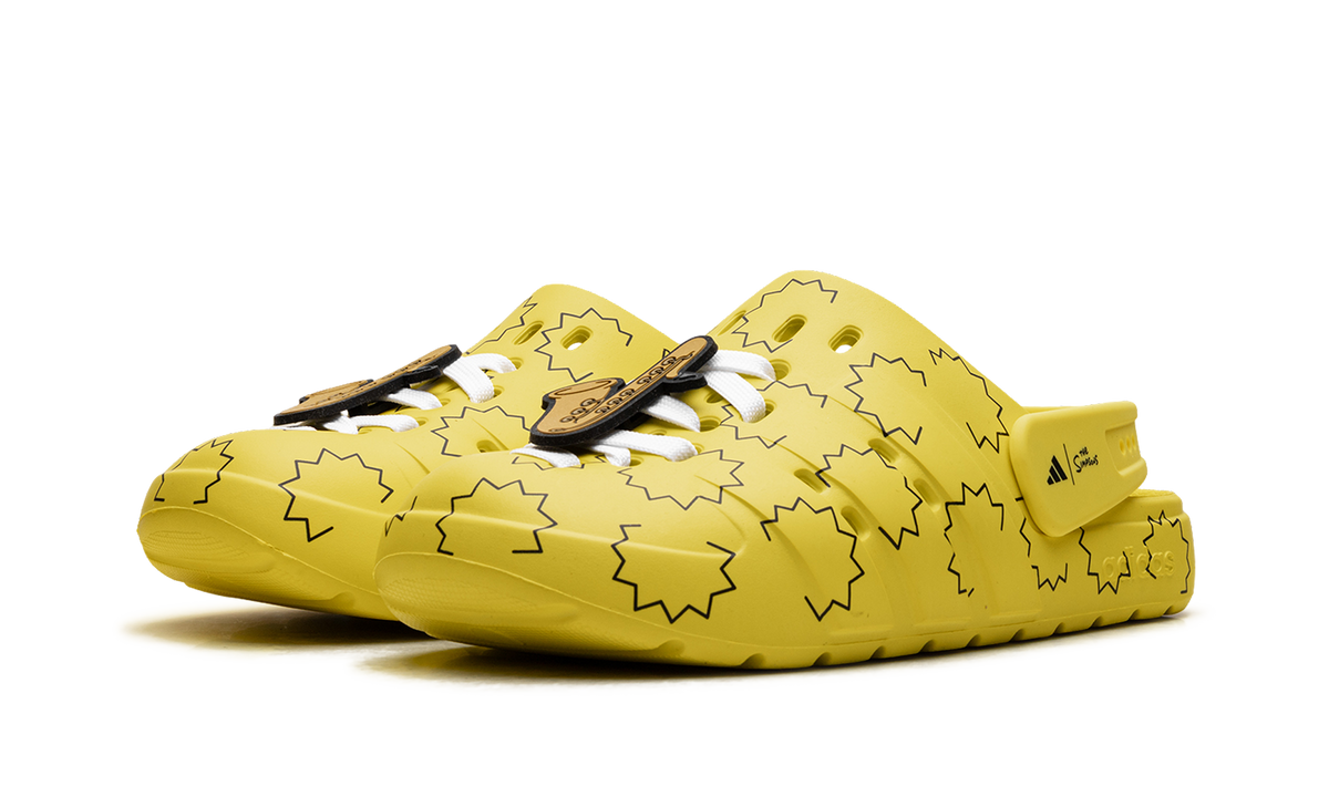 Adilette Clog "The Simpsons Yellow Black" HQ2580