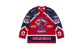 Rhinestone Hockey Jersey "SS25 - Red" SU25057