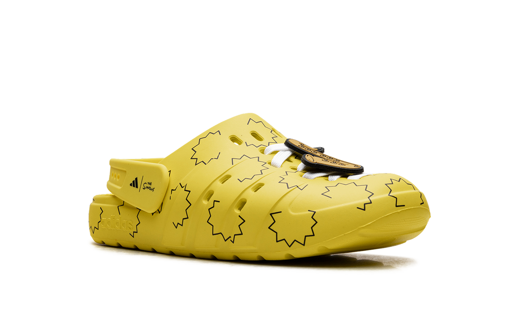 Adilette Clog "The Simpsons Yellow Black" HQ2580