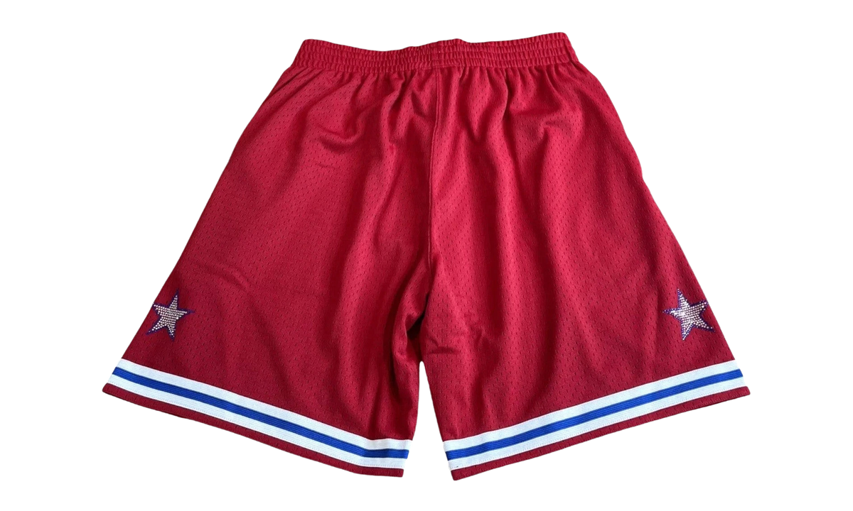 NBA Rhinestone Swingman Shorts "1988 All-Star - Red" SMSHBW18019 ASWRED188