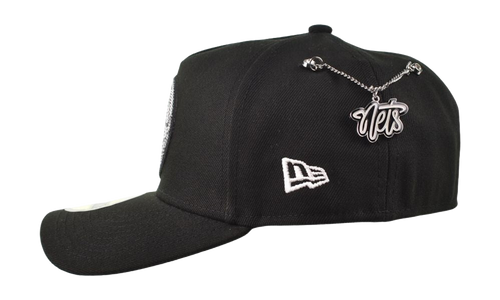 59FORTY NBA26 Brooklyn Nets Rhinestones Fitted Hat "Black" 60861352