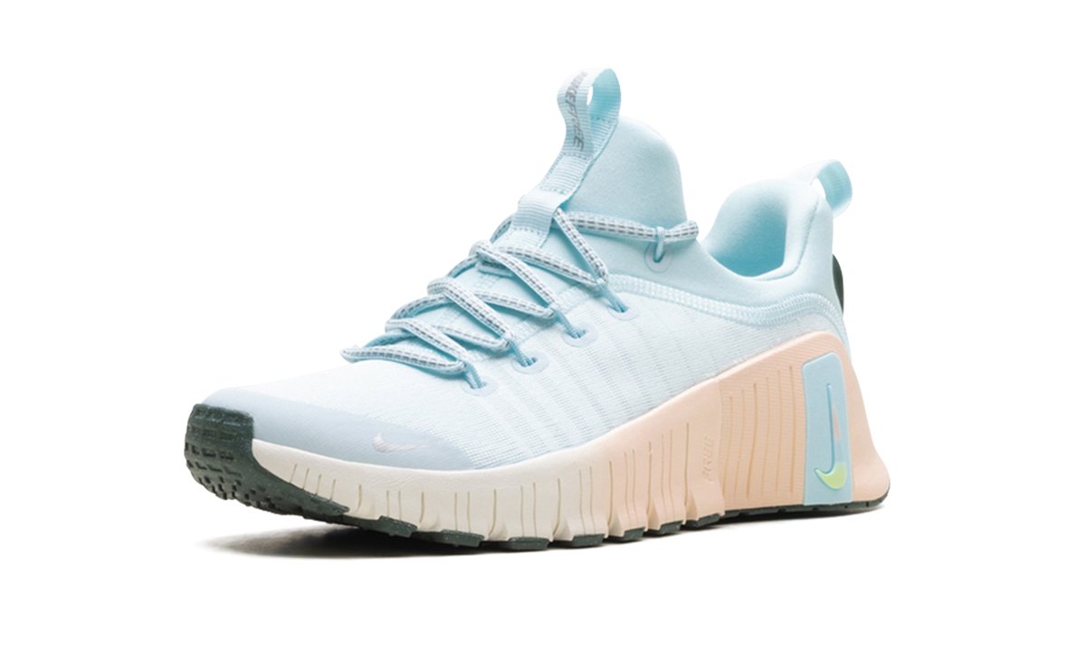 Free Metcon 6 Premium WMNS "Glacier Blue Washed Coral Vintage Green Metallic Silver" HV5228 474