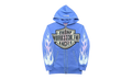 Chop333r Rhinestone Logo Hooded Sweatshirt "Blue Multi" MRD001